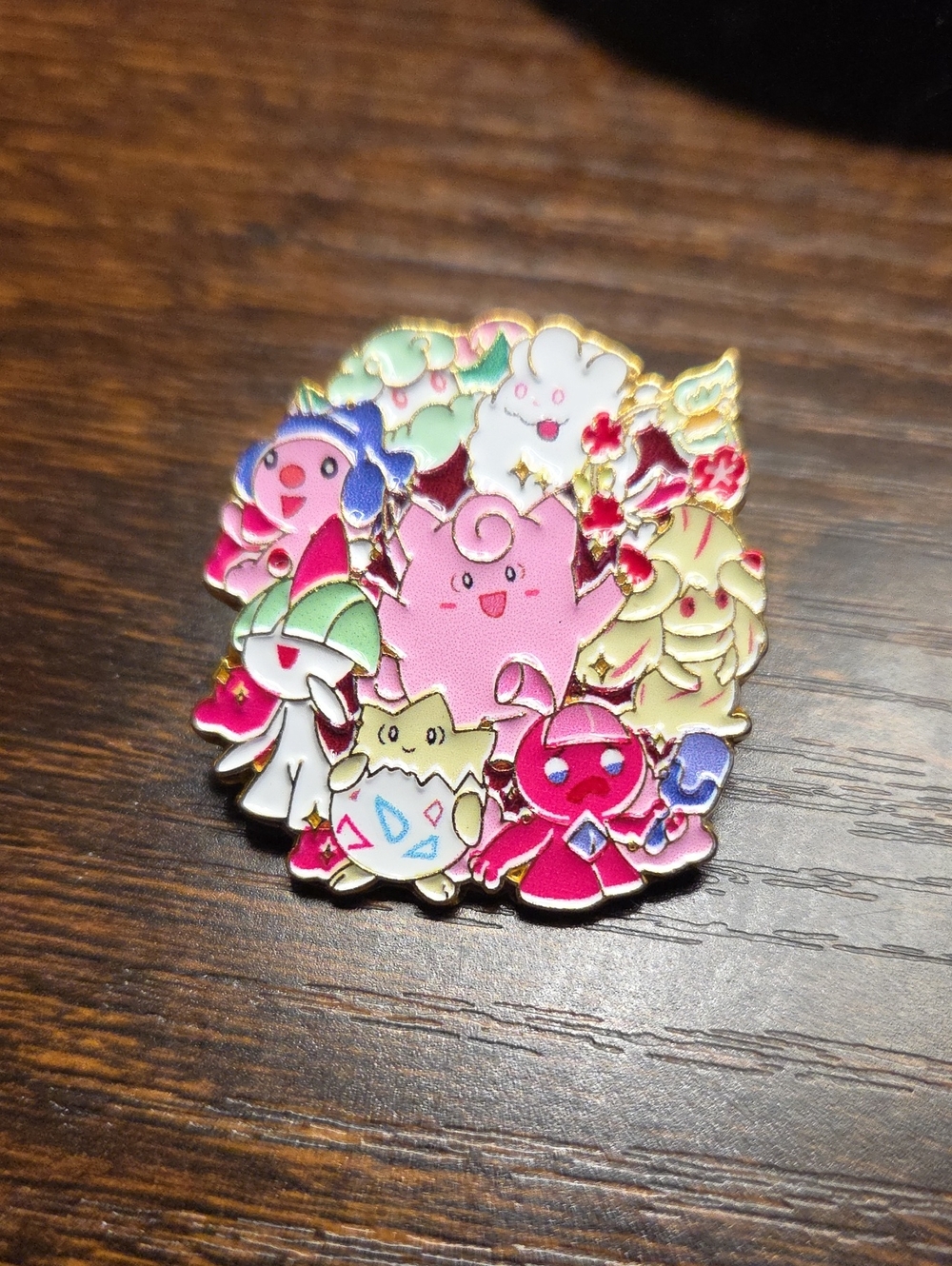 Pokemon Cute Pink & Pastel Small Pets Enamel Pin